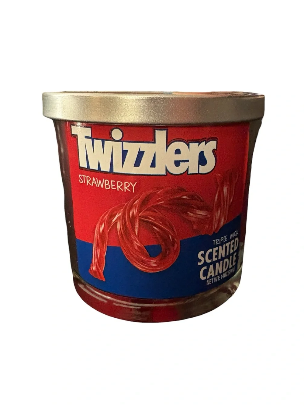 Twizzlers 3 Wick Strawberry Scented Candle